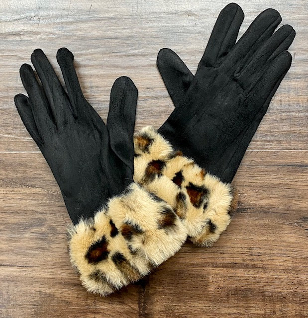 Faux Fur Gloves