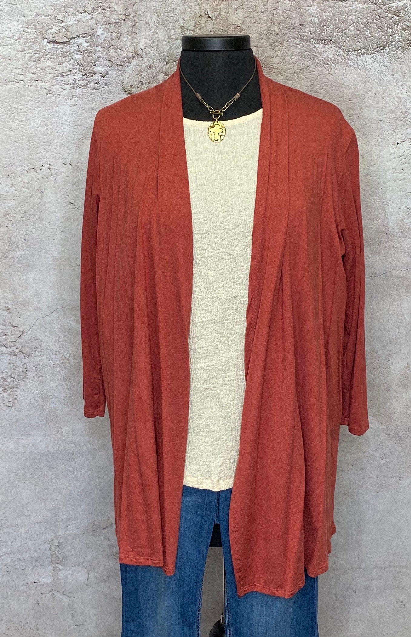 Sam Bamboo 3/4 Sleeve Cardigan