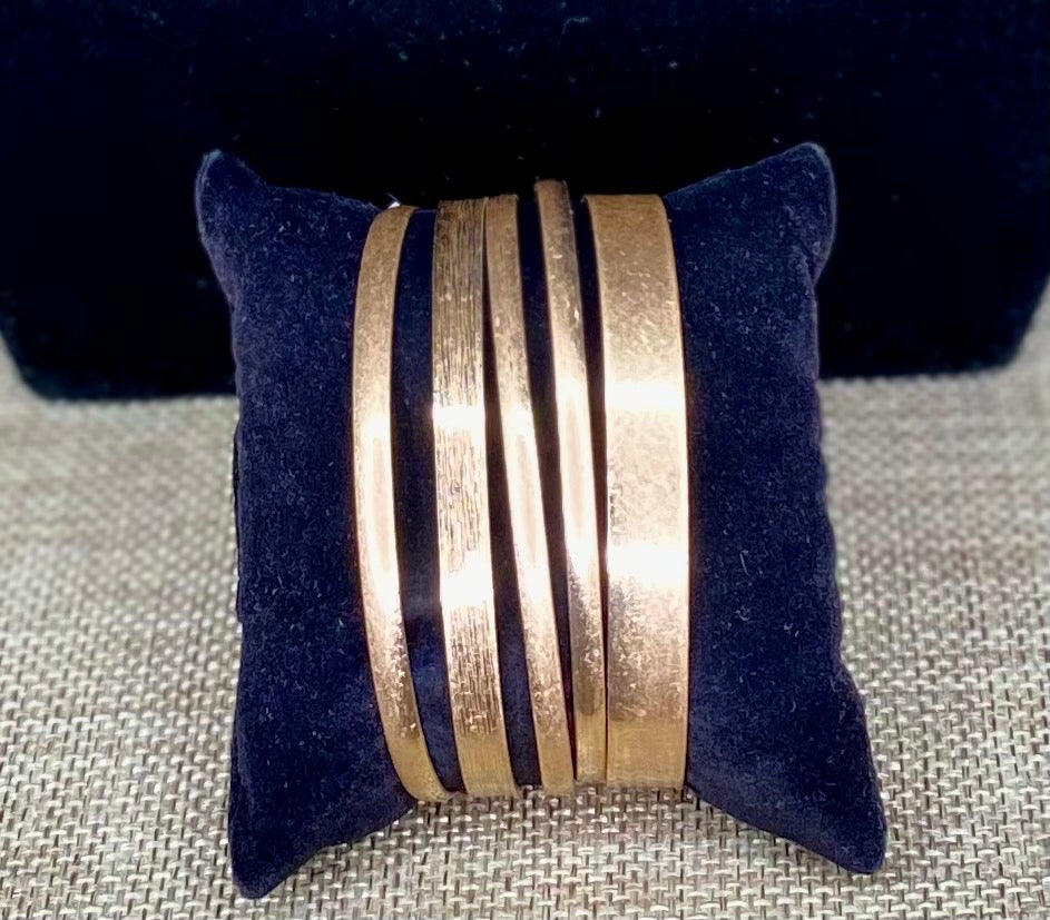 Margie Multi Layer Metal Cuff Bracelet