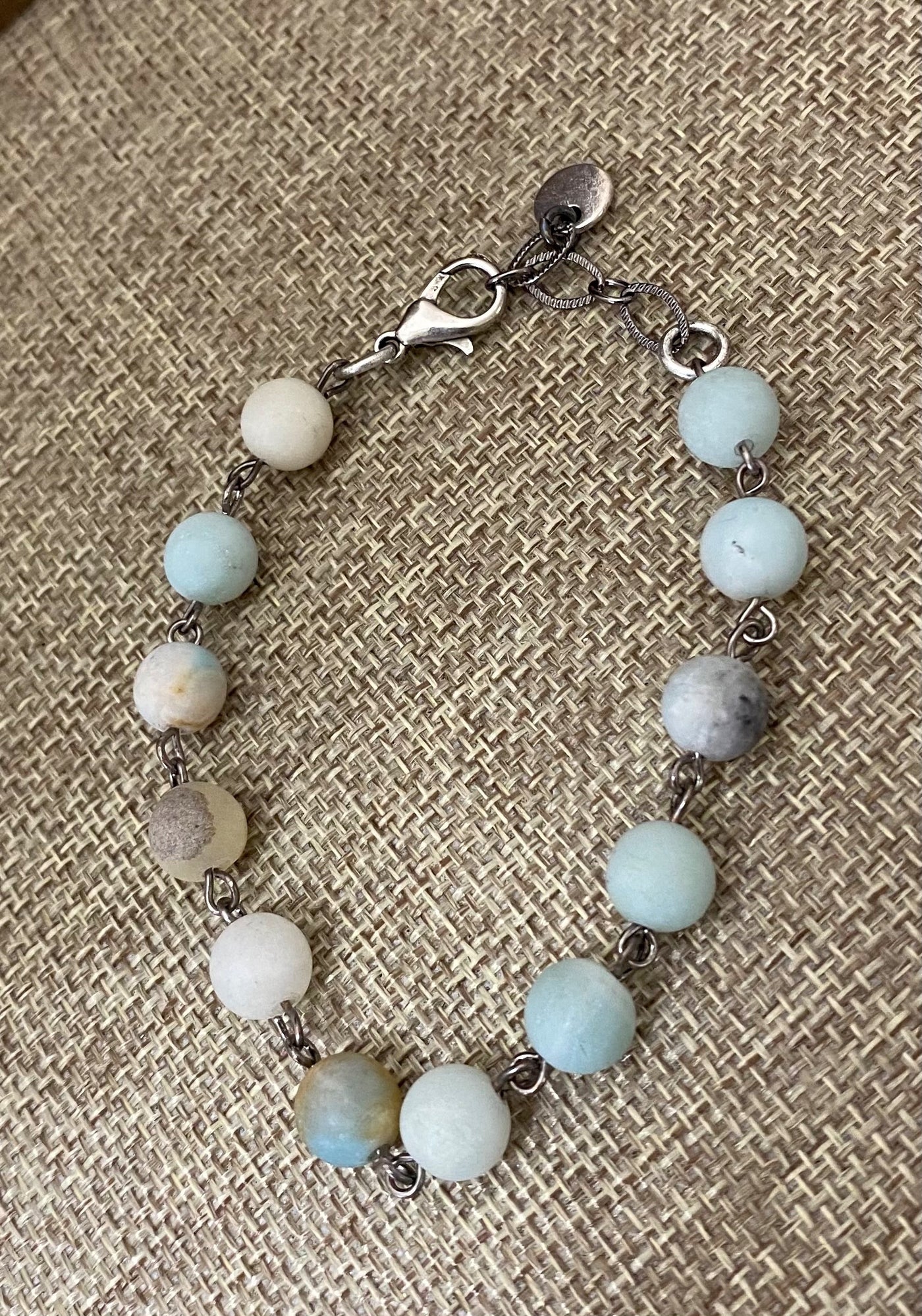 Amazonite Bead Bracelet