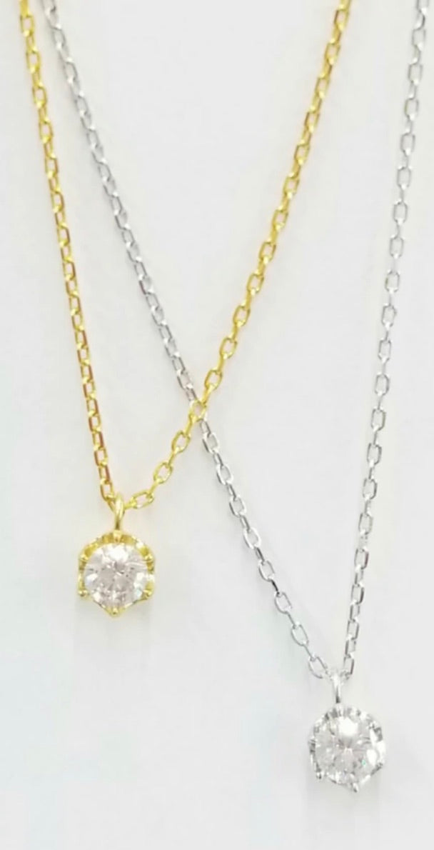 Dixie CZ Sterling Silver Necklace
