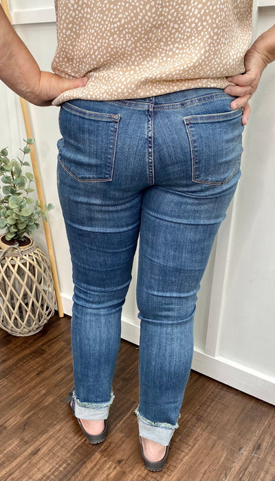 Parker Cuff Boyfriend Jeans