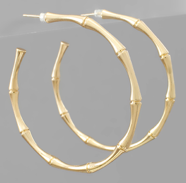 Bev Bamboo Hoops