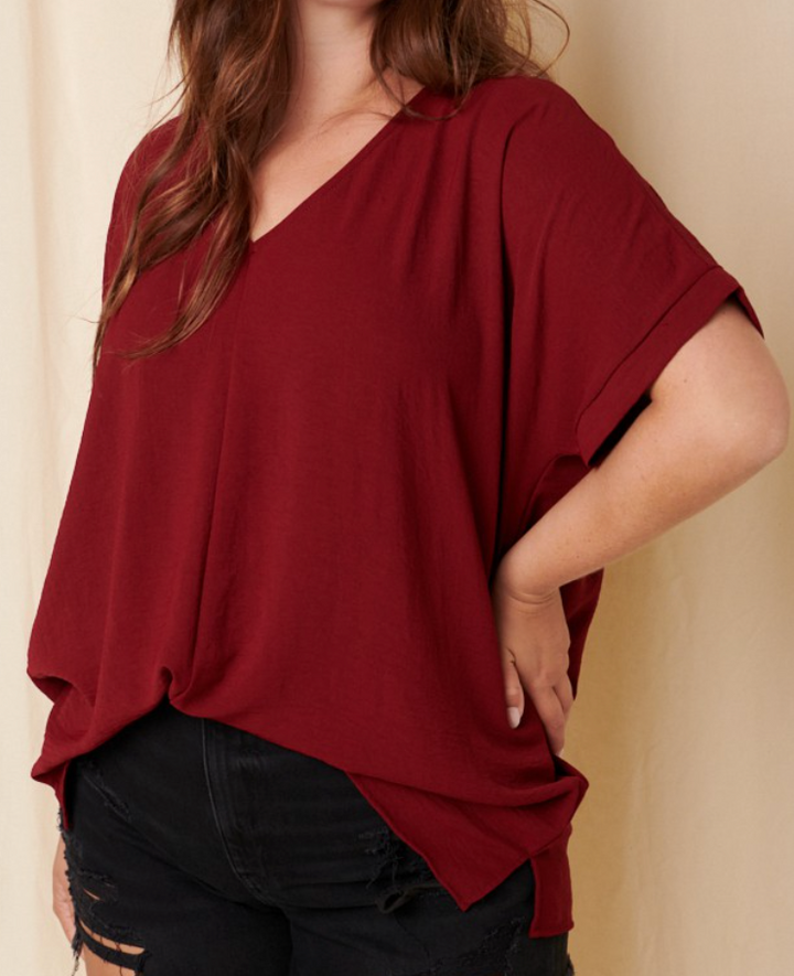 Wendy V Neck Top
