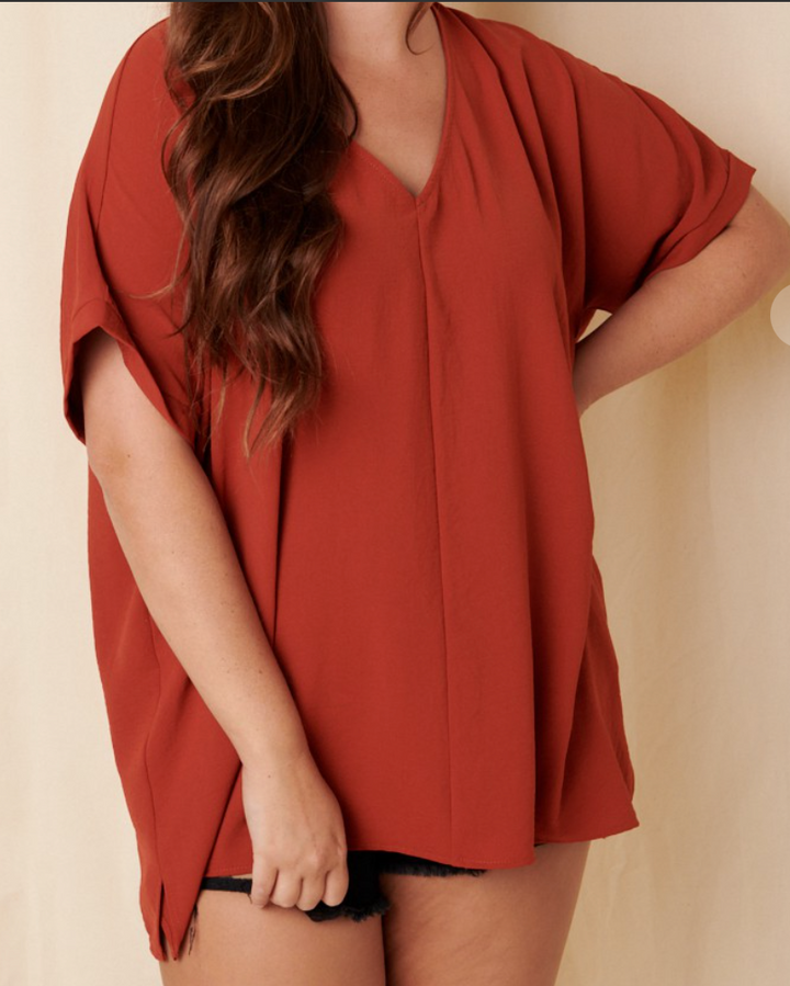 Wendy V Neck Top