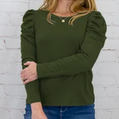 Grace Puff Long Sleeve Top