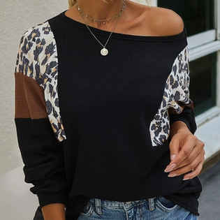 Linda Long Sleeve Leopard Top