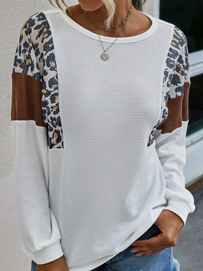 Linda Long Sleeve Leopard Top