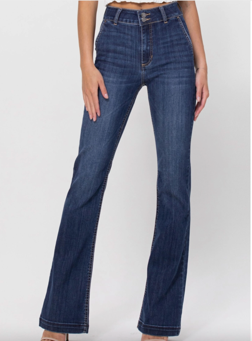 Sonja High Rise Flare Jeans