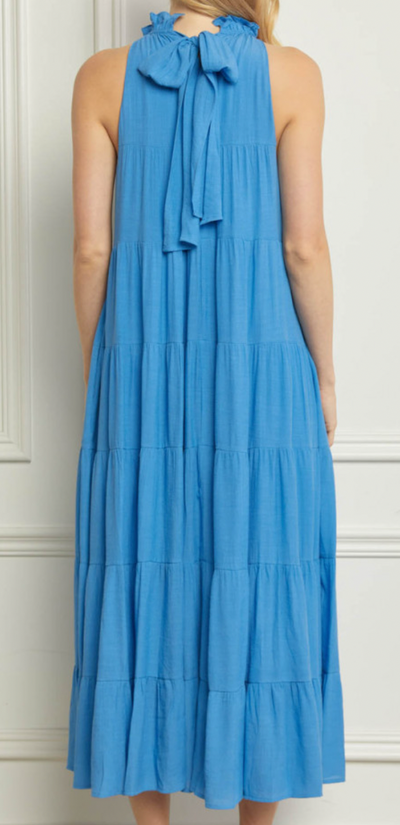 Chloe Mock Neck Maxi Dress