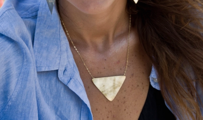 Alter Triangle Necklace