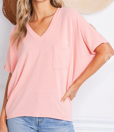 Mila V Neck Top