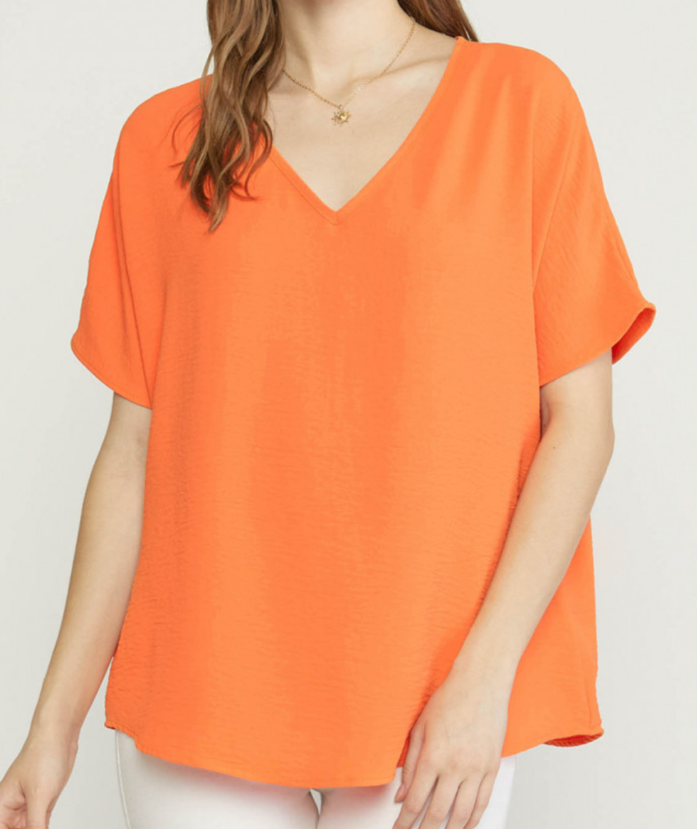 Lizzy V Neck Top