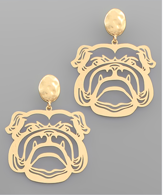 Georgia Bulldogs Earrings