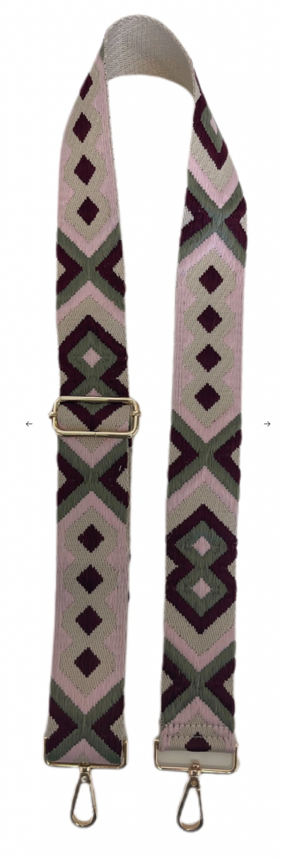 Ahdorned Purse Strap