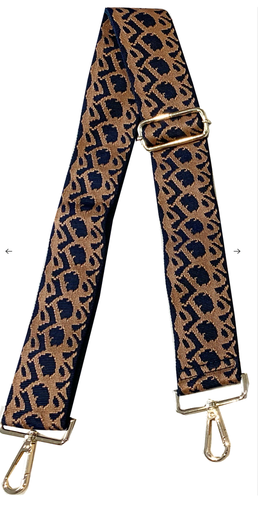 Ahdorned Purse Strap