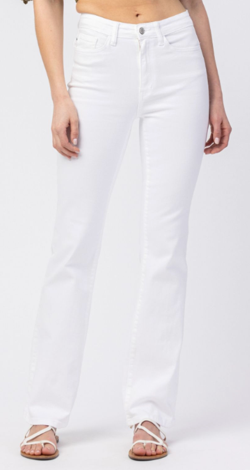 Wendy White Bootcut Jeans