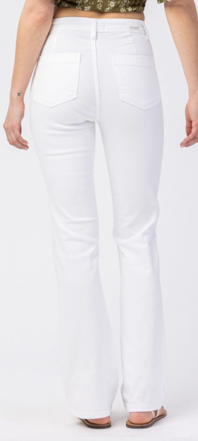 Wendy White Bootcut Jeans