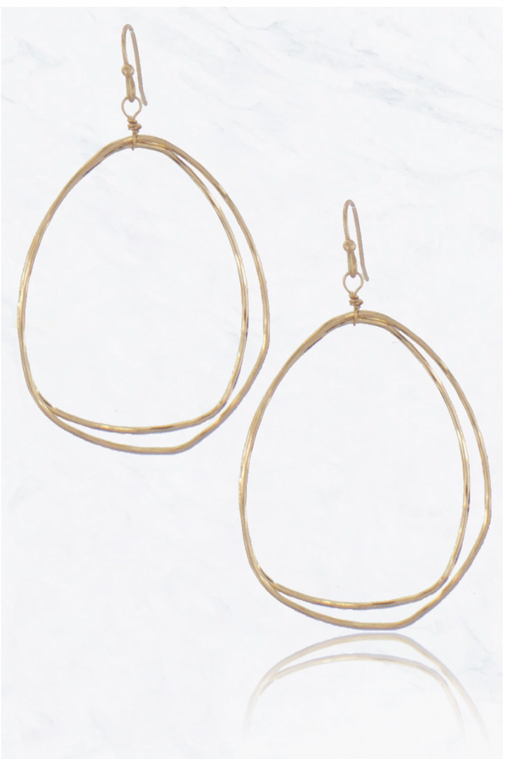Krista Open Circle Earrings