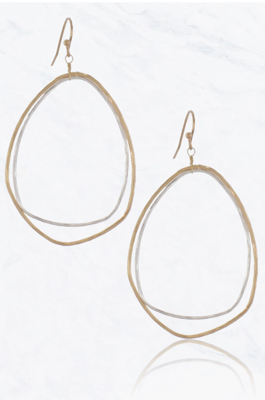 Krista Open Circle Earrings