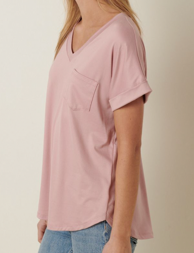 Charlene V Neck Top