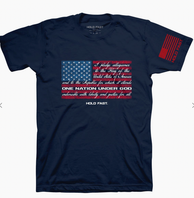 Hold Fast Pledge of Allegiance T Shirt