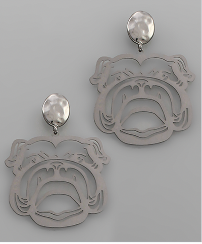 Georgia Bulldogs Earrings