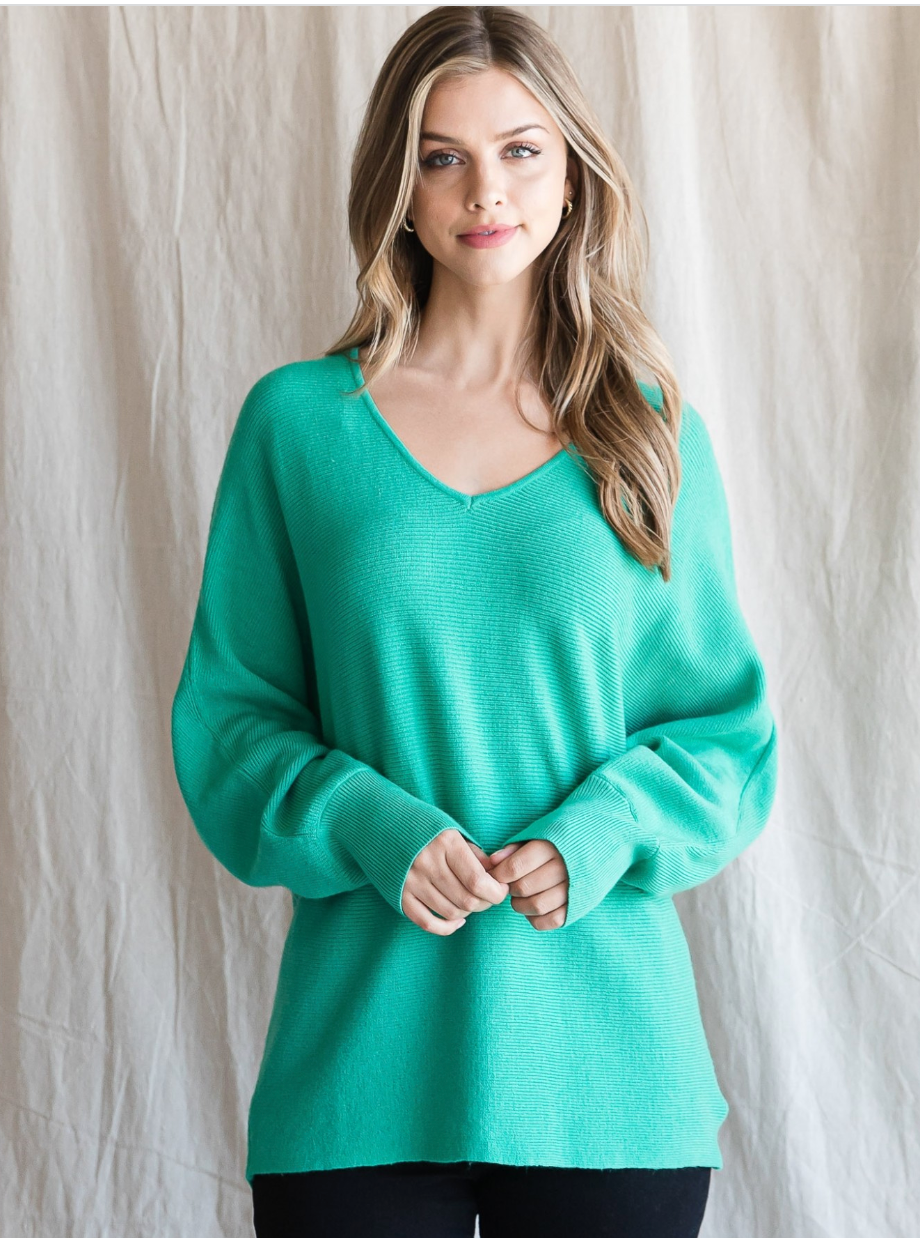 Nicole V Neck Sweater