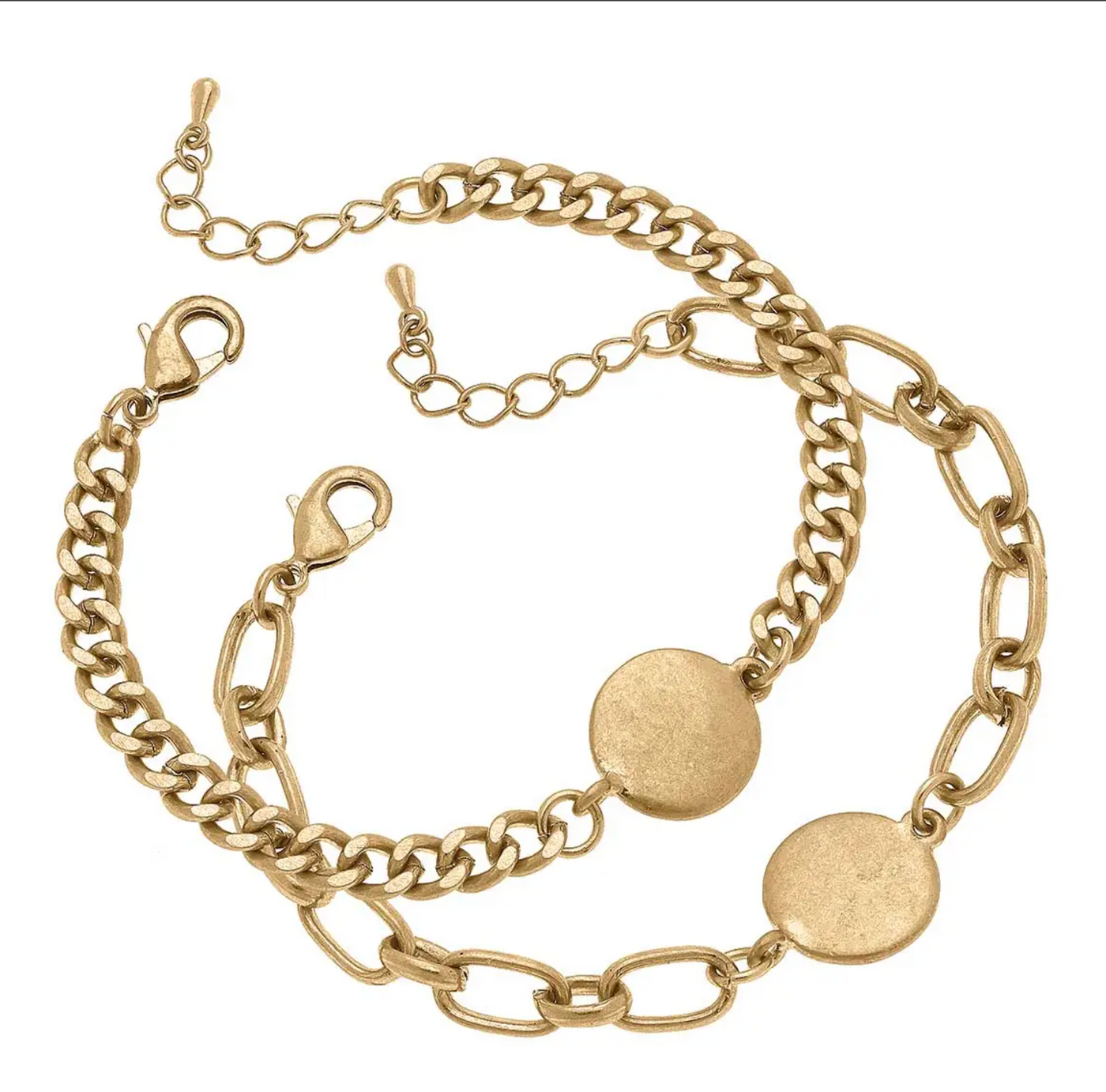 Leah Chain Link Bracelet Set