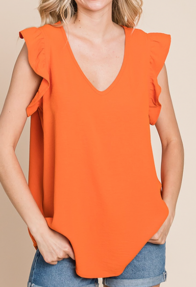 Cindy V Neck Top