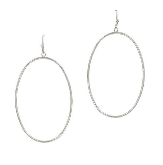 Torie Oval Hoops