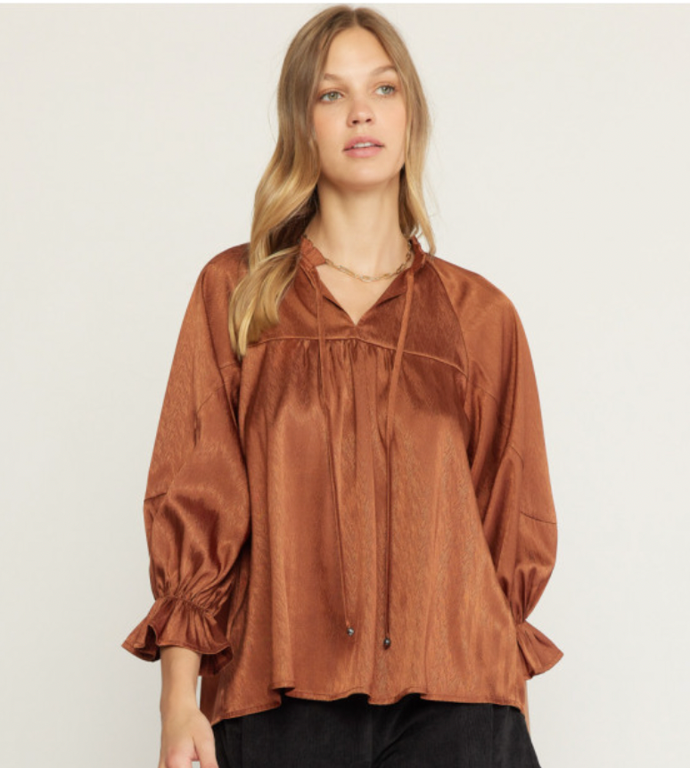 Diana V Neck Top