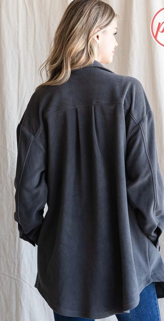 Mallory Long Sleeve Shacket