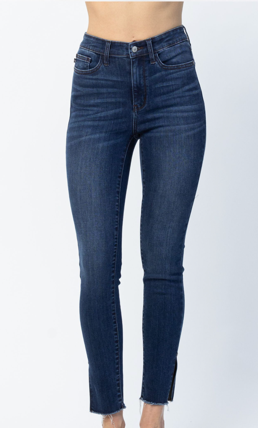 Sharon Slit Skinny Jeans