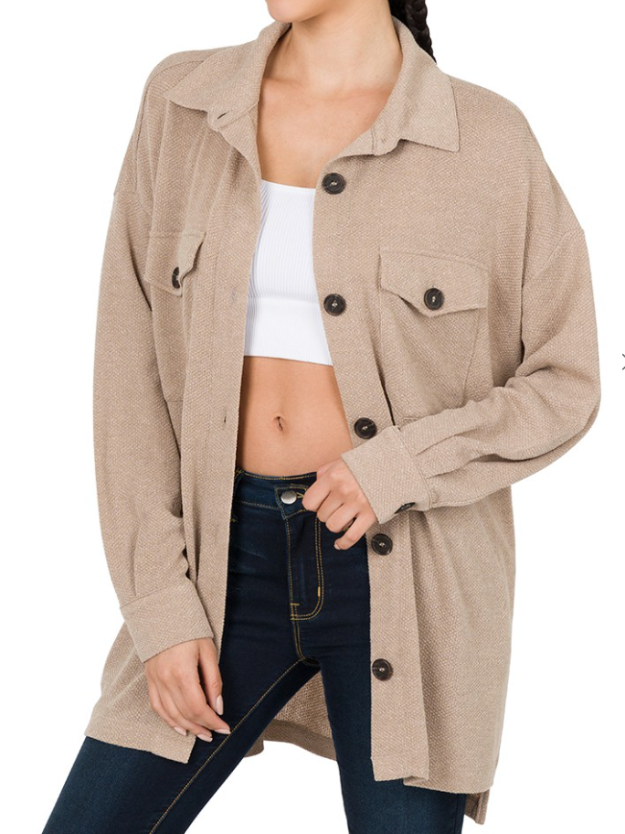 Morgan Oversized Shacket