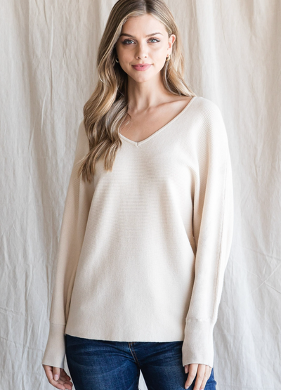 Nicole V Neck Sweater