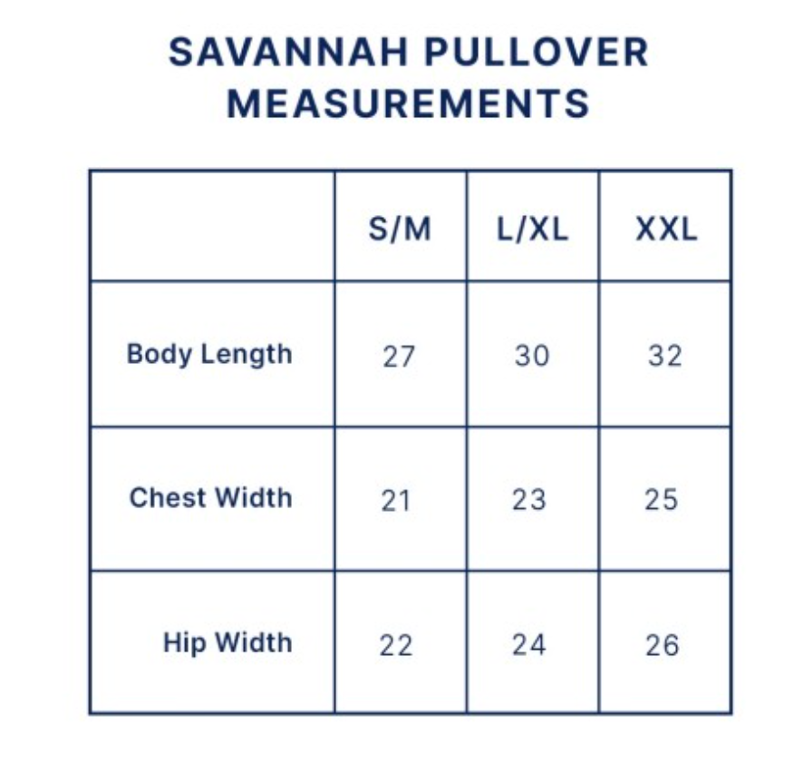 Savannah Pullover Sweatshirt