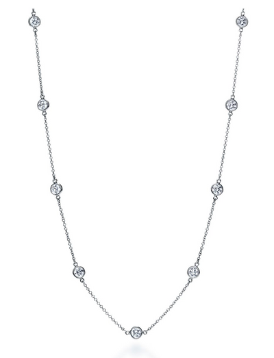 Sterling Silver CZ Necklace