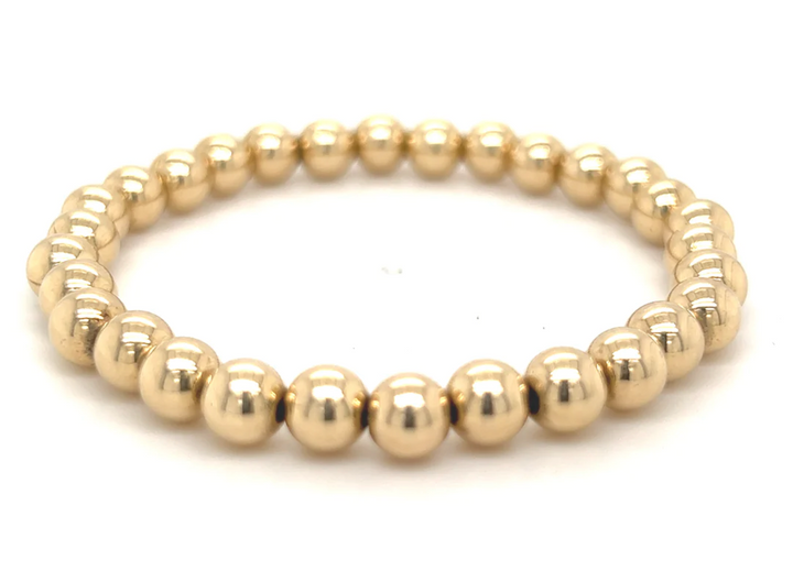 6mm Beaded Bracelet