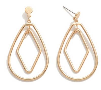 Ollie Oval Hoop Earrings