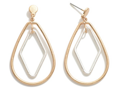 Ollie Oval Hoop Earrings