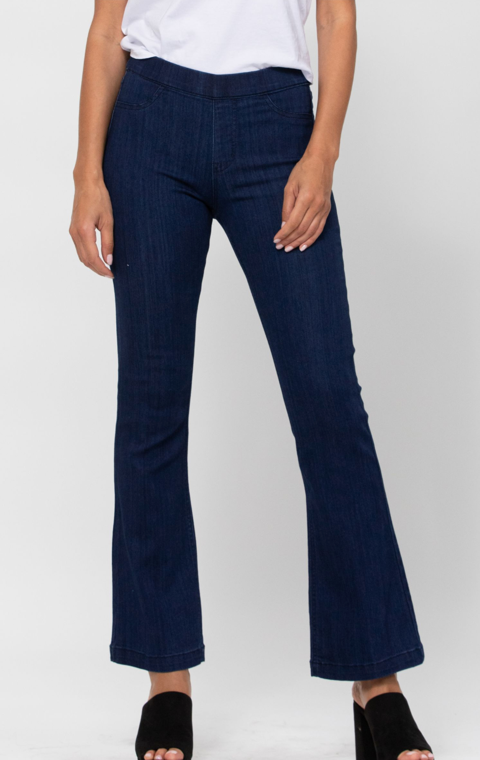 Dakota Dark Denim Flared Jeans