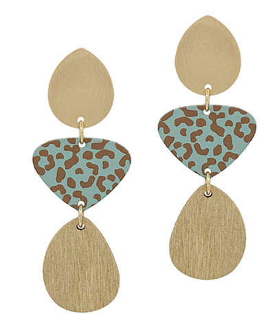 Harmony Wooden Earrings