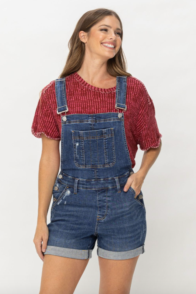 Doris Overall Shorts