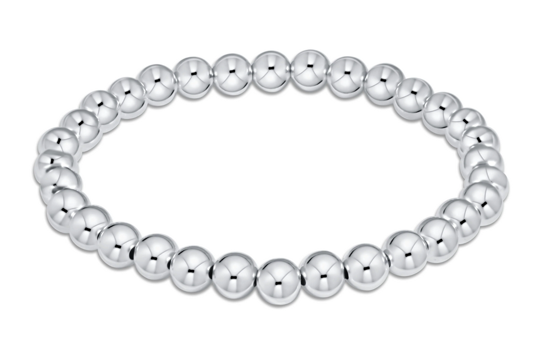 6mm Beaded Bracelet