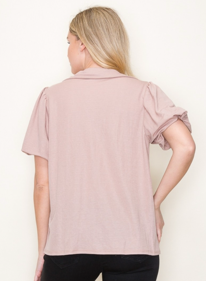 Gabriel Bubble Sleeve Top