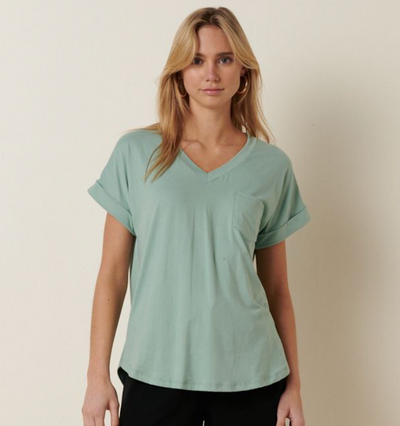 Charlene V Neck Top