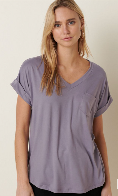 Charlene V Neck Top