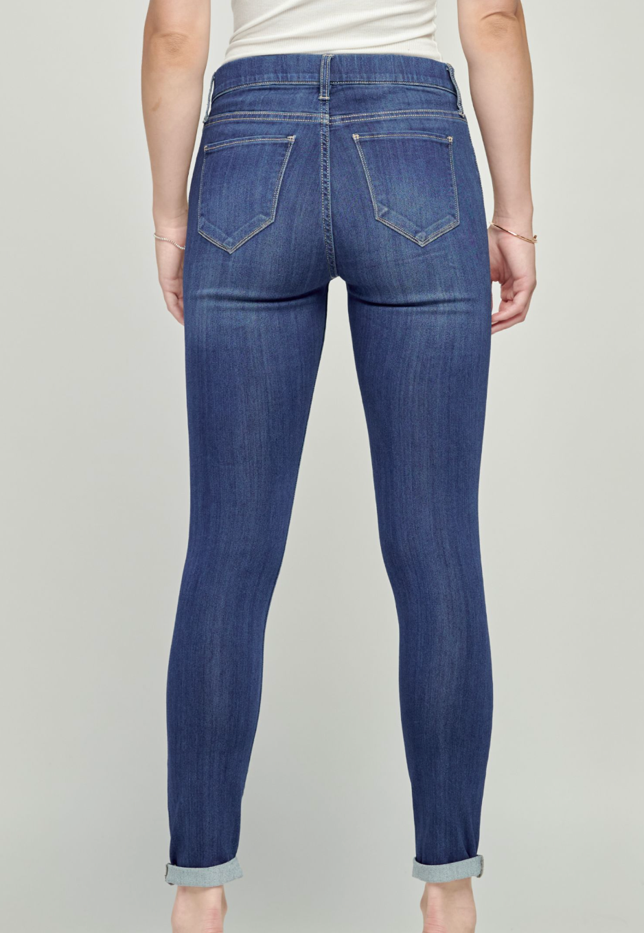 Susan Mid Rise Pull On Jeans