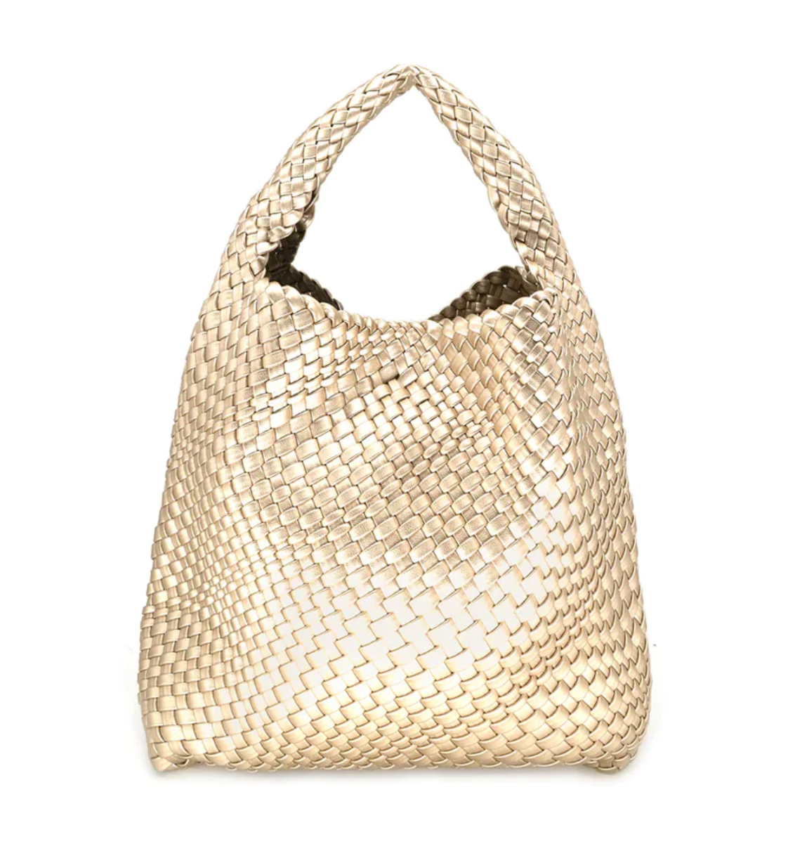 Woven Hobo Handbag